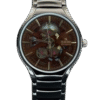 RADO TRUE ROUND AUTOMATIC OPEN HEART – BLACK BROWN